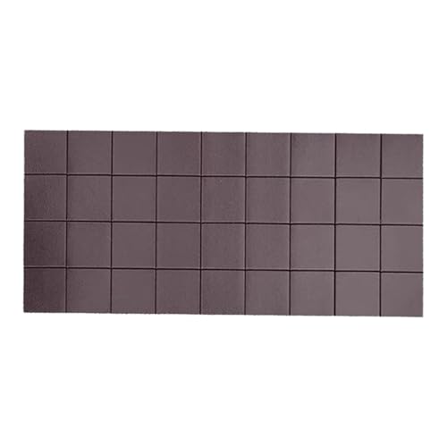 Magnetblätter für kreative Arbeiten - 36 x magnetische Quadrate | Ultradünnes Magnetband | Magnetklebeband | Starke rechteckige Magnete mit abnehmbarer Klebehalterung für