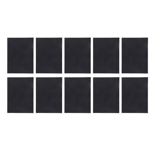 20 Stück Schwarzes Laser-Testpapier, 210 X 285 Mm, Test-Fokus-Papier, Laser-Dimmpapier, Doppelseitiges Lasermarkierungs-Graviermaschinen-Test-Fokus-Papier für Lasermarkierung,