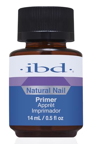 IBD Natural Nail Primer – Premium Säurefreier Entfetter für Naturnägel, 1er Pack (1 x 14 ml) – MADE IN USA