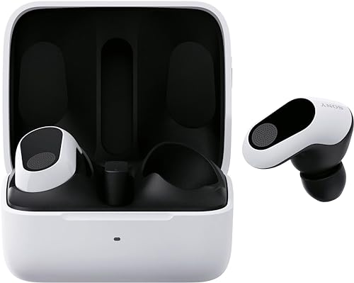 Sony INZONE Buds - True Wireless Gaming Kopfhörer, 360 Spatial Sound, leicht, Bequeme Passform, Active Noise Cancelling, AI-Mikrofon, 24-Stunden-Akku, Low Latency Dongle, PC & PS5-kompatibel - Weiß