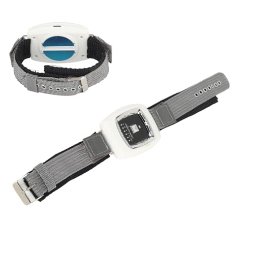 Anti-Schnarch-GeräT Handgelenk-Typ Smart Snore Watch Elektrisches Tragbares SchlafhilfegeräT Anti-Schnarch-Uhr 3 Modi Einstellbar (Weiß)