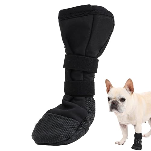 Dog Paws Recovery Shoe,Hundeschuhe zur Erholung,Hundeschuhe Pfotenschutz,Haustierwunden Verhindern Lecken,Atmungsaktiv,Weich,Biss,Nässe Und Infektion,Waschbar Und Wasserdicht Für Postoperative (XL)