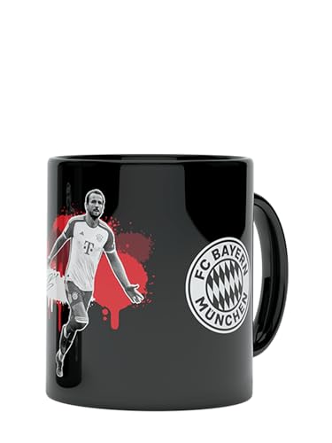 FC Bayern München Tasse Harry Kane | Schwarz | 0,3l