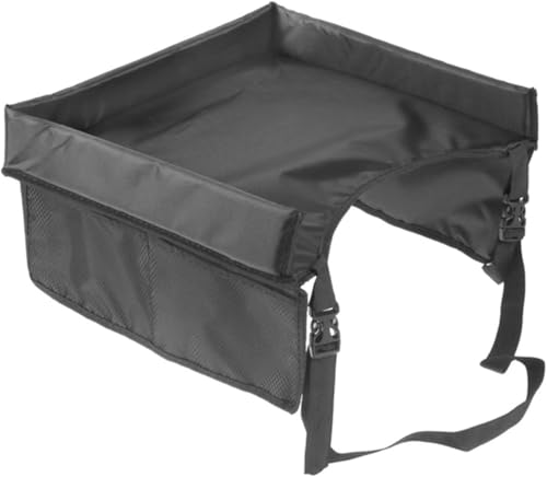 Reisetablett Auto Für Kinder,Kinder Reisetisch Auto,Kinder Knietablett Reisetisch,Reisetisch Auto Kinder mit Schreibtafel,Kinder Spielen Snack Seat Organizer,Auto Kindertisch Reisetablett,40*33*19CM