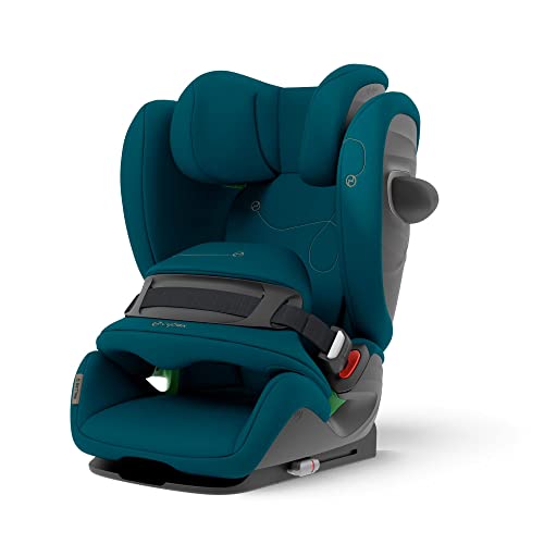 CYBEX Gold Kindersitz Pallas G i-Size, 76 - 150 cm, Ab ca. 15 Monate bis ca. 12 Jahre (ca. 9 bis 50 kg), River Blue