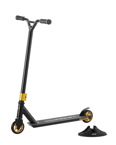 VEVOR Stunt Scooter, komplette Trick-Scooter für Kinder im Alter von 11–13 Jahren, Teenager, Jungen und Mädchen, Freestyle-Street-Rider für Fortgeschrittene und Anfänger, leichtes Aluminiumdeck