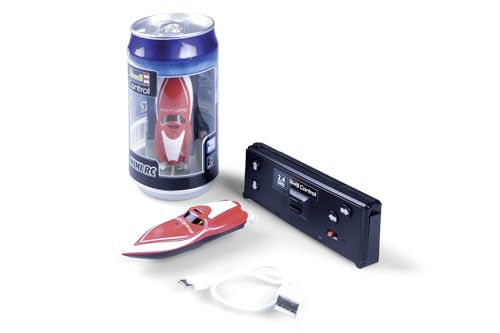 Revell Control Mini rot RC Einsteiger Motorboot RtR 75 mm
