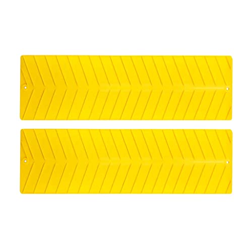 ProPlus 360833 Anti-Rutsch-Matten Anfahrhilfe Grip-System 2 Stück 740x225mm Farbe gelb
