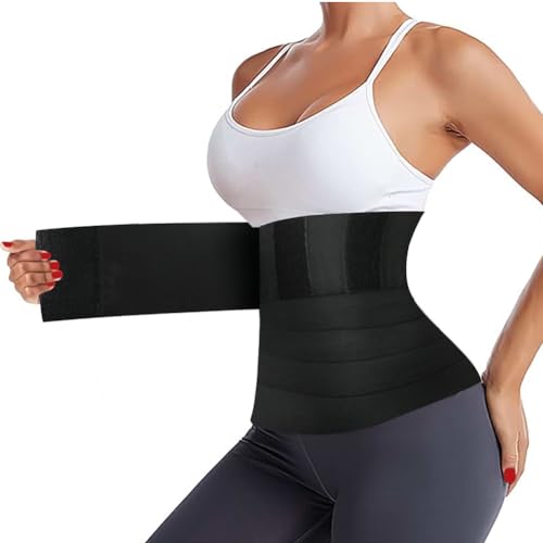 ACWOO Bauchweggürtel Herren Damen,Waist Trainer zum Abnehmen,Bauchgürtel Neopren Nano Silber, Hula Hoop Gürtel,Sweat Belt Waisttrainer,Schwitzgürtel,Fitness Gürtel