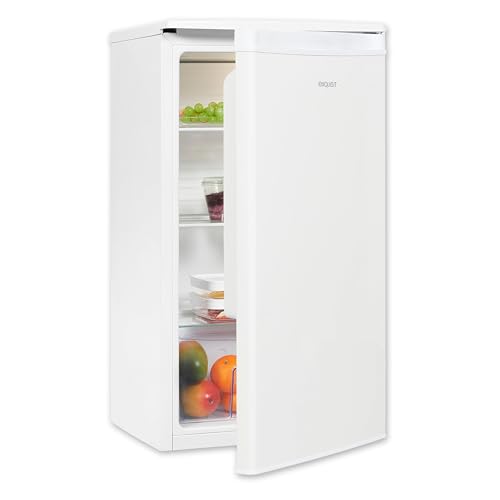 Exquisit Vollraumkühlschrank 75 Liter, Freistehend, Kühlschrank klein und kompakt, 45cm Breit, LED-Innenbeleuchtung, KS585-V-091E