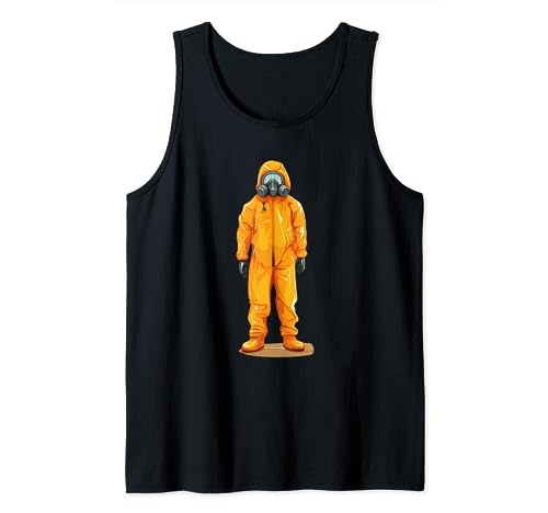 Cooler gelber Quarantäneanzug Tank Top