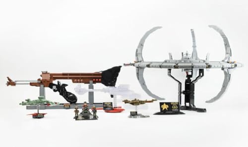 BlueBrixx Pro –Star Trek Megabundle – Bausätze mit 5184 Klemmbausteinen – 100 % kompatibel – ORIGINAL-Lizenz, 108810