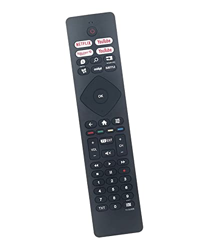 AULCMEET 398GM10BEPHN0020SY Ersatzfernbedienung Kompatibel mit Philips 4K OLED Smart TV mit Ambilight