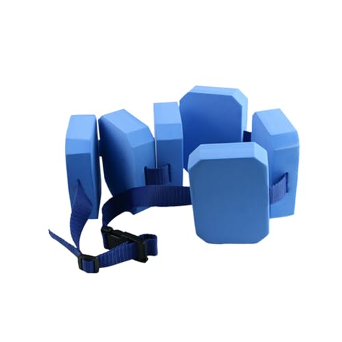 Schwimmgürtel für Kinder 6+ Jahren, Nylon Schwimmgurt Kinder, Schwimmsachen, Verstellbarer Schwimmgürtel, Schwimmkissen, Swim Belt, Schwimmhilfe für Kinderschwimmtrain von 40 kg (blau)