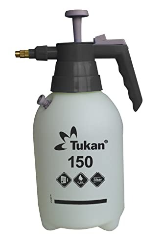 GLORIA TUKAN Drucksprüher 1,5L | max. 3 bar Druck | vielseitiges Sprühgerät für Pflanzenschutz & Reinigung | Verstellbare Messingdüse | Ergonomisches Design | Effizientes Sprühen für Haus & Garten