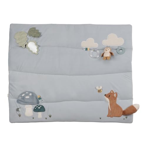 Little Dutch 8908 Activity Krabbeldecke Laufgittereinlage - Forest Friends (80x100 cm)