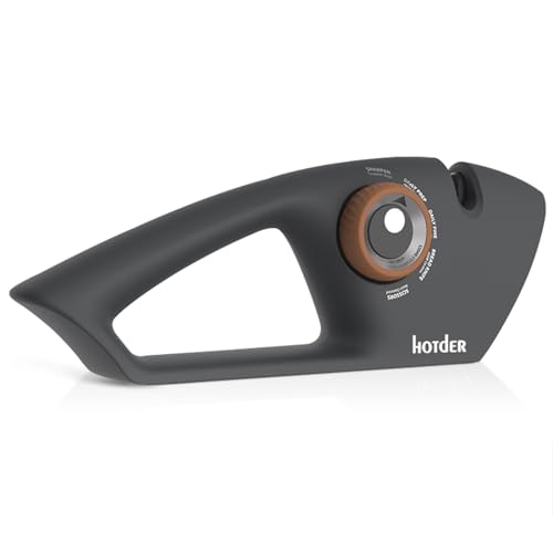 Messerschärfer - professioneller,knife sharpener, 5 in 1 Manuelle Messerschärfer, Messerschleifer Profi Ergonomischer Griff Messer schärfen für Küchenmesser