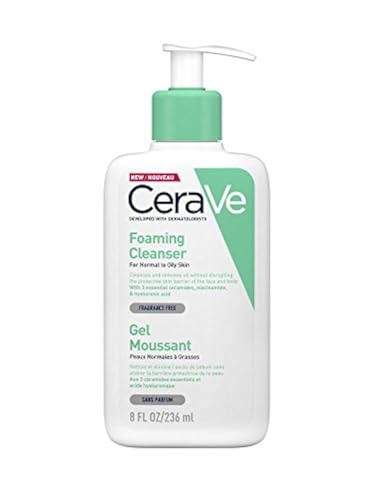 CERAVE schaumiges Reinigungsgel für normale und fettige Haut, 236 ml