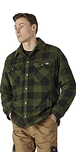 Dickies, Herren, Dickies Portland-Hemd, GRÜN, L