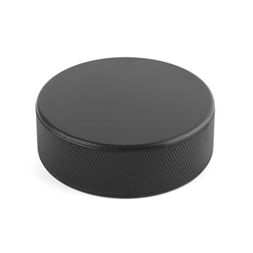 Profi Sport Eishockey Wettkampf Training Gummi Puck schwarz