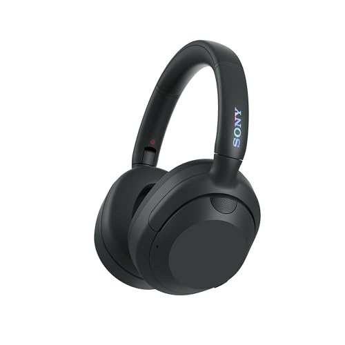 Sony ULT WEAR | Kabellose Bluetooth Kopfhörer mit Noise Cancelling | mit Mikrofon, 30 h Akku, Bass Boost Funktion | Geeignet für Sport, Musikgenuss, Reisen & Arbeit, Schwarz