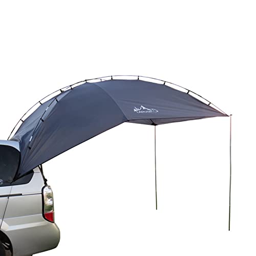 Do-Electr Zelt Auto Camping, Heckklappen Zelt pkw Auto Markise, Anti-UV, Wasserdicht 350 x 240 x 105 cm, Autozelt Sonnendach für Verschiedene SUV-Modelle Camping, Angeln, Strand