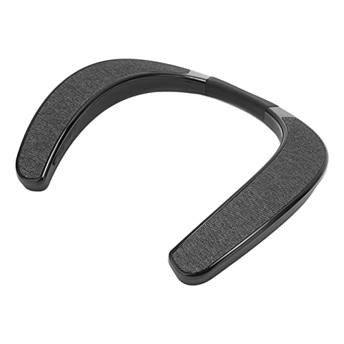 Bewinner Nackenbügel Bluetooth Lautsprecher, Kabelloser Tragbarer Lautsprecher, Freisprech Stereo Sound Nackenlautsprecher für Sport, Fitnessstudio, Training, Reisen, Laufen, Radfahren