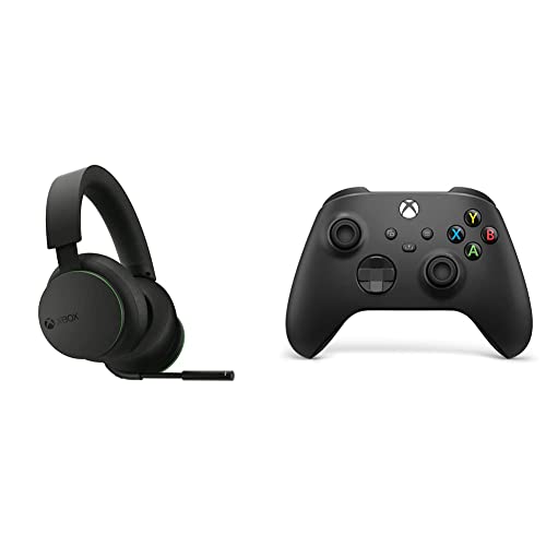 Xbox Wireless Controller Carbon Black + Xbox Wireless Headset