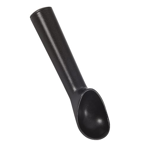KitchenCraft Gefrierbeständiger Eisportionierer mit Antihaftbeschichtung, Aluminium, 18 cm, Schwarz