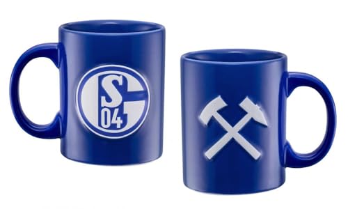 FC Schalke 04 Kaffeebecher LOGO RELIEF