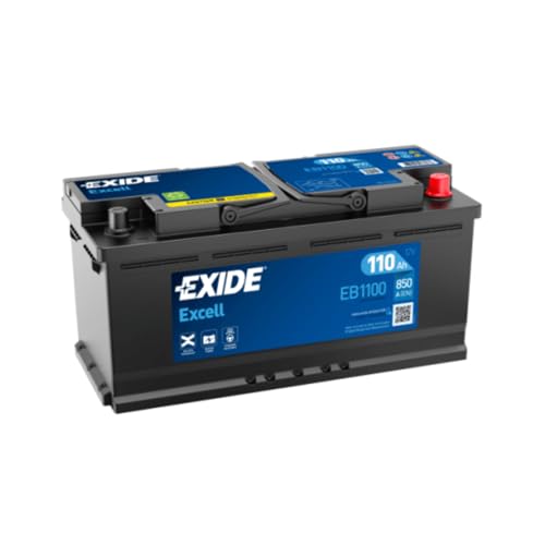 Exide Excell EB1100 110Ah Autobatterie (850A Kälteprüfstrom)