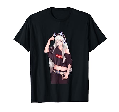 Ecchi Anime Girl Waifu für Otakus T-Shirt