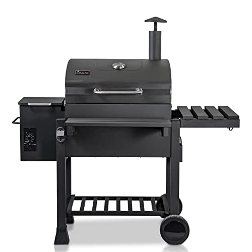ACTIVA Pelletsmoker Mondial I Pelletgrill mit präziser Temperaturkontrolle I Pellet Smoker für intensiven Rauchgeschmack & perfektes Grillen