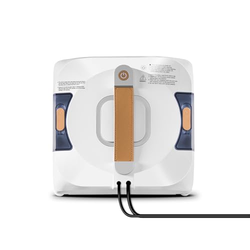 Dual Spray Fensterputzroboter, Dual Side Spray Fensterreinigungsroboter mit 110ml ml Dual Tank, Intelligenter Fenstersauger für Innen/Außen Hochhausfenster, Neuer Nasswischmodus (YW703)