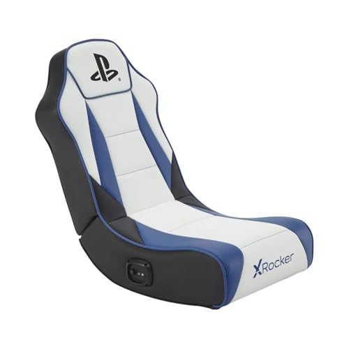 X Rocker Sony Playstation 5 Geist 2.0 Floor Rocker Gaming Sessel mit 2.0 Audiosystem | PS5 Kindersessel