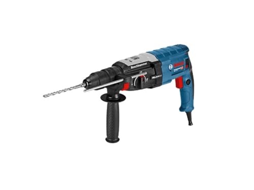 Bosch Professional Bohrhammer GBH 2-28 F (Leistung 880 Watt, Bohr-Ø Beton max: 28 mm, inkl. 6tlg. Bohr-Meißel-Set, SDS-plus, L-Case) - Amazon Exclusive Set Set