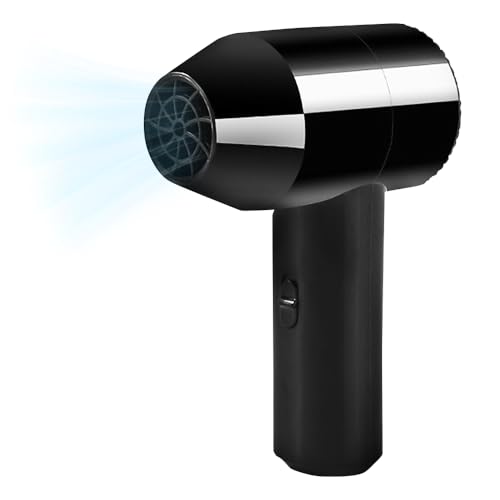 AVCXEC Kabelloser Haartrockner, Wiederaufladbarer Haartrockner, Kabelloser Föhn für Künstler, USB-Aufladung, Tragbarer Föhn mit Akku, Trocknungswerkzeug Für Künstler, für Den Täglichen Gebrauch