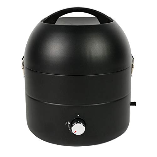 TAINO Grill-to-go Tischgrill Kompakt-Grill Gasgrill Gas Tisch Edelstahl-Brenner BBQ Camping