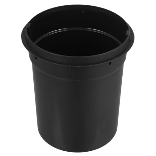 BESPORTBLE Runder Kunststoff Inneneimer 3l In Schwarz – Robuster Mülleimer Einsatz Für Home-office Haushalt Und Hotel – Platzsparendes Design Für Vielseitige Anwendungen
