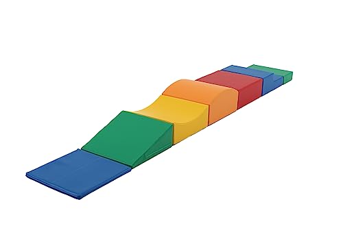 IGLU SOFT PLAY 7 XL Softbausteine Riesenbausteine Schaumstoffbausteine Großbausteine - Mehrfarbig