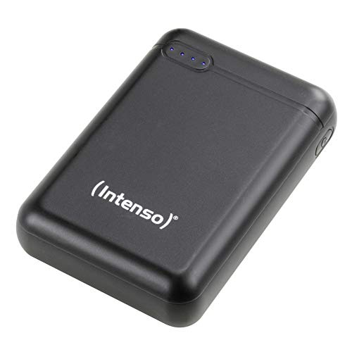 Intenso 7313530 Powerbank XS 10000, externes Ladegerät (10000mAh,geeignetfürSmartphone/TabletPC/MP3Player/Digitalkamera)schwarz