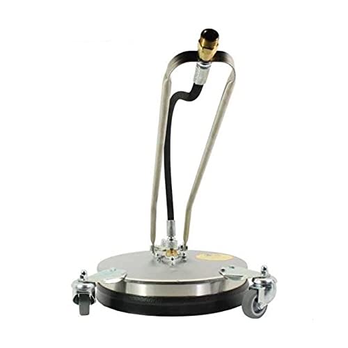 Contralmo CFR300 Profi Edelstahl Flächenreiniger|Pressure Washer | 150 Bar | mobiler Reinigung | Terassenreiniger | Steinreiniger | Betonreiniger | Universal-Reiniger | DIE Putzmaschine, Kabelgebunden