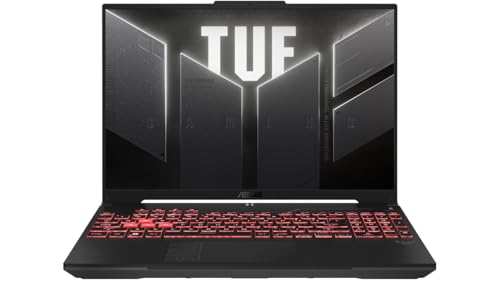 ASUS TUF A16 FA607NU Gaming Laptop | 16' WUXGA 16:10 IPS Display | AMD Ryzen 5 7535HS | 16GB RAM | 512GB SSD | NVIDIA RTX 4050 | Win11 Home | QWERTZ | Mecha Gray | 3Monate GamePass