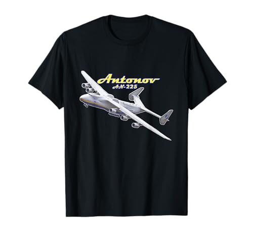 Antonov AN-225 Cargo Jet Flugzeug T-Shirt