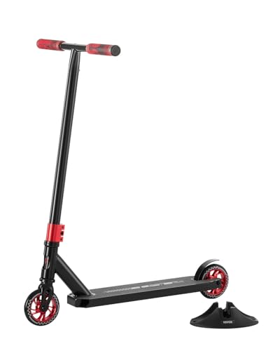 VEVOR Stunt-Scooter, Pro Trick Scooter für Kinder im Alter von 11–13 Jahren, Teenager, Jungen und Mädchen, Freestyle Street Rider für Fortgeschrittene & Anfänger, Doppellagiges leichtes Aluminiumdeck