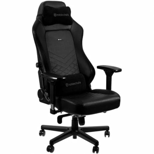 noblechairs HERO Gaming Stuhl - Bürostuhl - Schreibtischstuhl - PU-Kunstleder - Schwarz