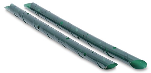 Windhager Baumschutzspiralen, Stamm-Schutz, Baum-Schutz gegen Fraßschäden und Wild-Verbiss, 60 cm, 2 Stück, 06232, Grün