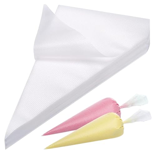 Spritzbeutel, 100 Einweg-Spritzbeutel, perfekt für Kuchen und Kekse（30×20cm）