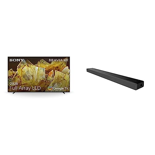 Sony BRAVIA XR | XR-85X90L | Full Array LED | 4K HDR | Google TV HT-A5000 5.1.2-Kanal Surround Sound Dolby Atmos Premium-Soundbar mit integriertem Subwoofer