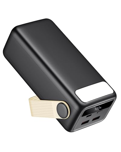 Power Bank 60000mAh-22.5W Schnellladung PD20W Powerbank, Tragbares Ladegerät, Großkapazitäts-Akkupack für Camping, Outdoor, Reisen, Smartphone, Tablet